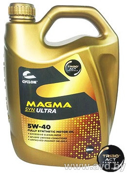 Купить Моторное масло Cyclon Magma Syn Ultra 5W-40 4л  в Минске.